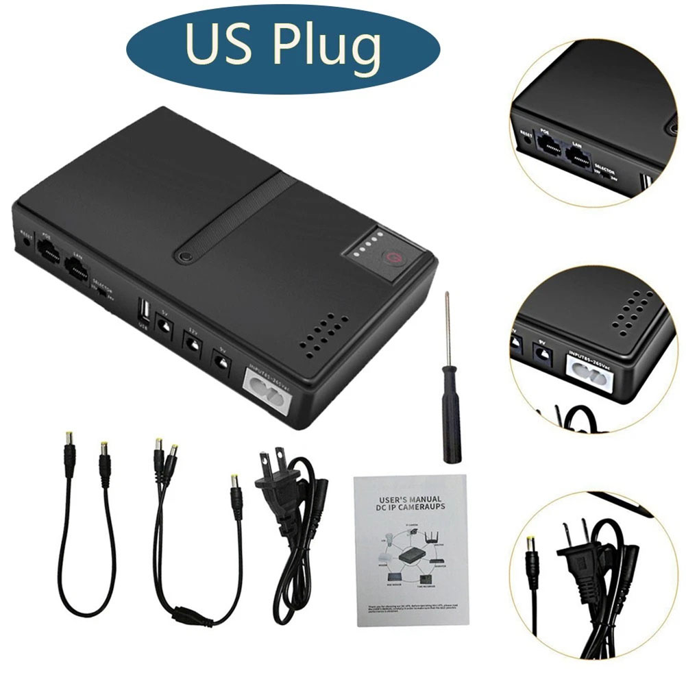 Outdoor Uninterruptible Power Supply - 1 ชิ้น สำหรับใช้ในบ้าน สำนักงาน สำหรับการใช้งานกลางแจ้ง เราเตอร์