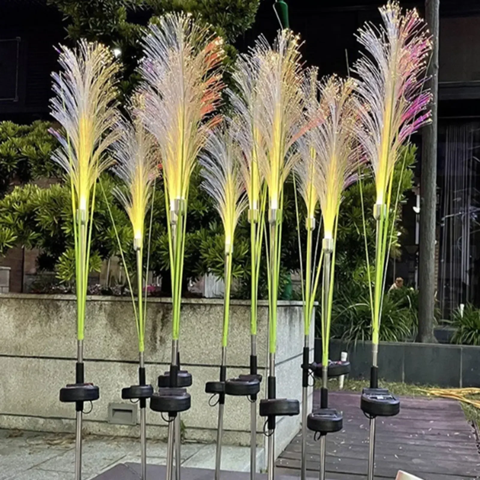Outdoor Power For Christmas Lights - โคมไฟสวนพลังงานแสงอาทิตย์ HTMCK LED แบบกันน้ำสำหรับตกแต่งสนามหญ้า ไฟประดับทางเดิน ตกแต่งคริสต์มาส
