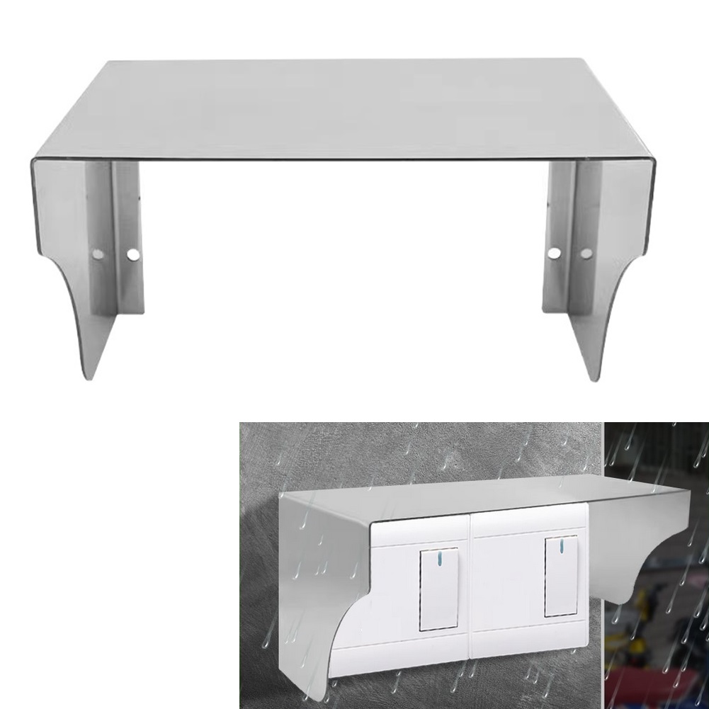 Outdoor Power Outlet - ฝาครอบกันฝนสำหรับกริ่งประตู ป้องกันปลั๊กไฟภายนอก ปลั๊กสวิตช์กันน้ำ ฝาครอบป้องกัน