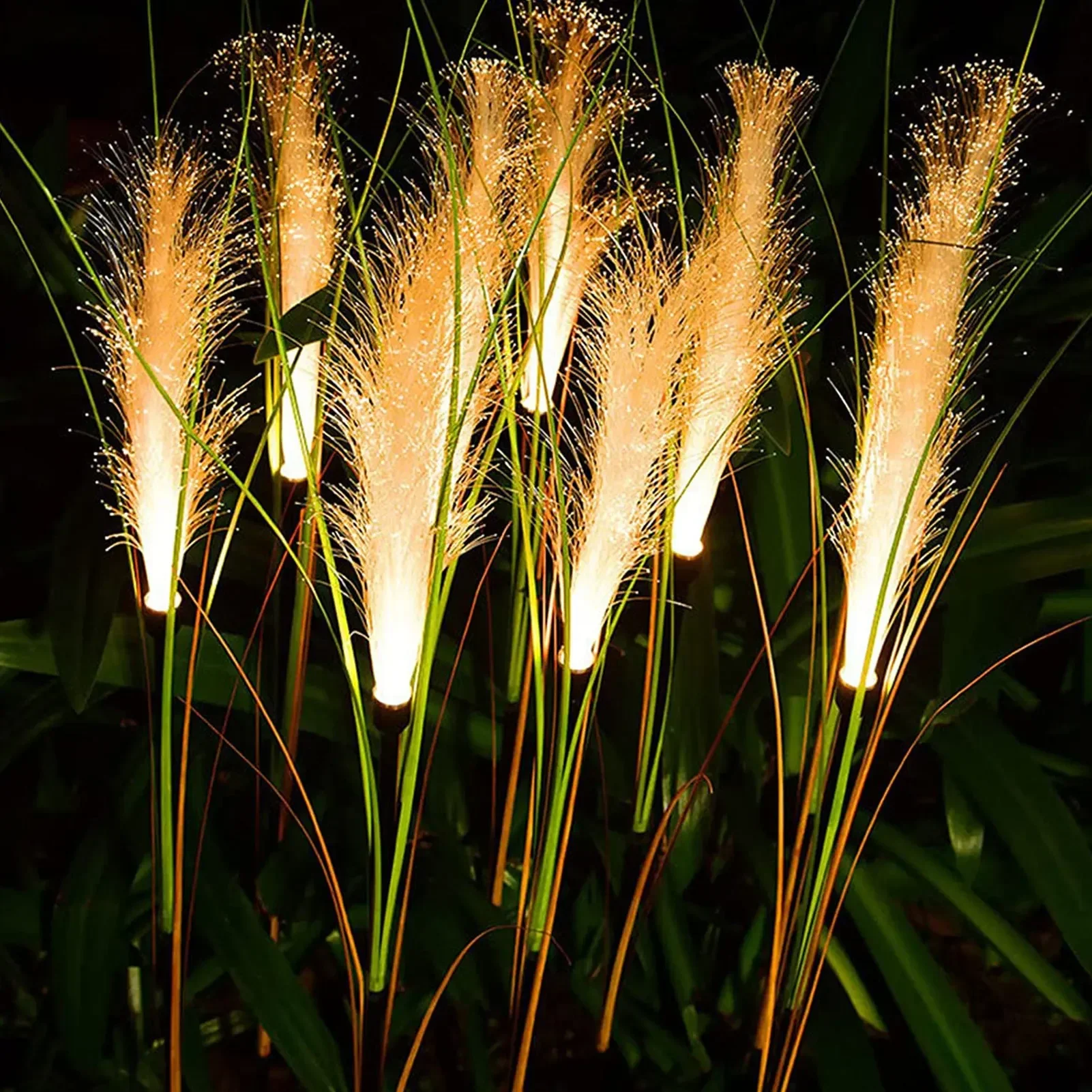 Outdoor Power For Christmas Lights - LED สวนพลังงานแสงอาทิตย์ Reed โคมไฟสนามหญ้ากันน้ํากลางแจ้ง YARD ตกแต่งคริสต์มาสเส้นทางแสงตกแต่งพลังงานแสงอาทิตย์