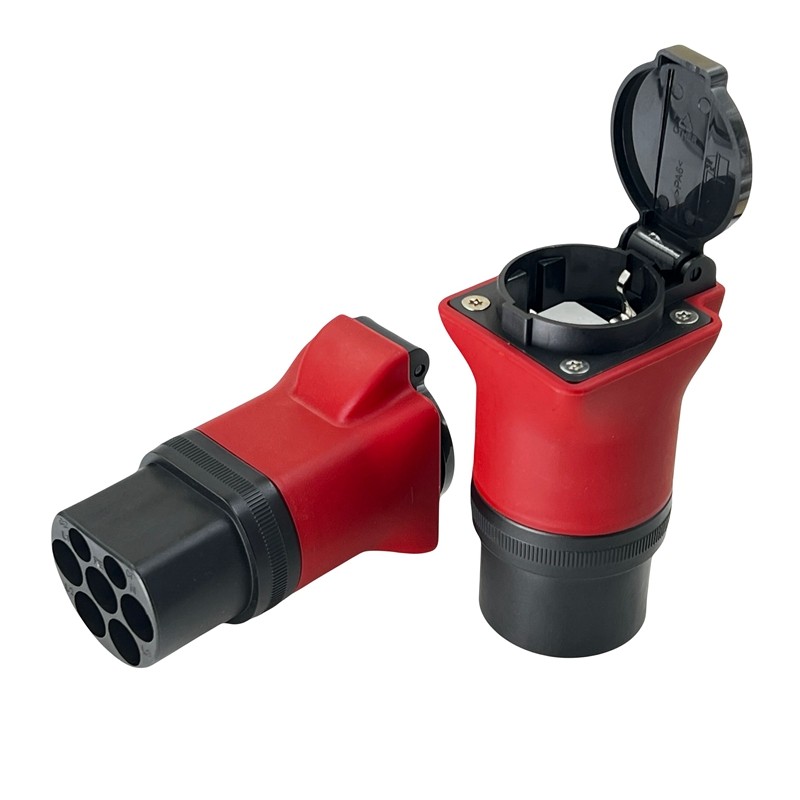 Outdoor Power Outlet - อะแดปเตอร์แปลงไฟรถยนต์ไฟฟ้าแบบ V2L รุ่น 2 สำหรับการชาร์จแบบช้าและปล่อยพลังงาน พร้อมปลั๊ก