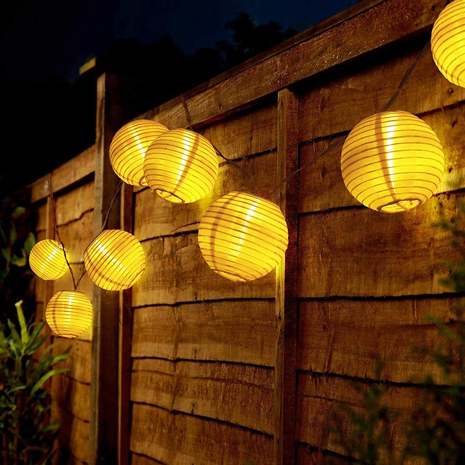 โคมไฟกันน้ำพลังงานแสงอาทิตย์เช - Outdoor Power For Christmas Lights บทวิจารณ์และราคา