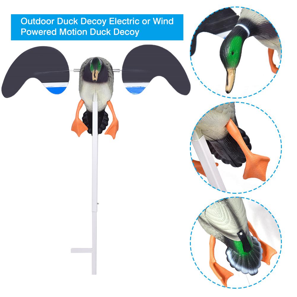 เป็ด Decoy การล่าสัตว์เหยื่อกา - Outdoor Power Usa บทวิจารณ์และราคา