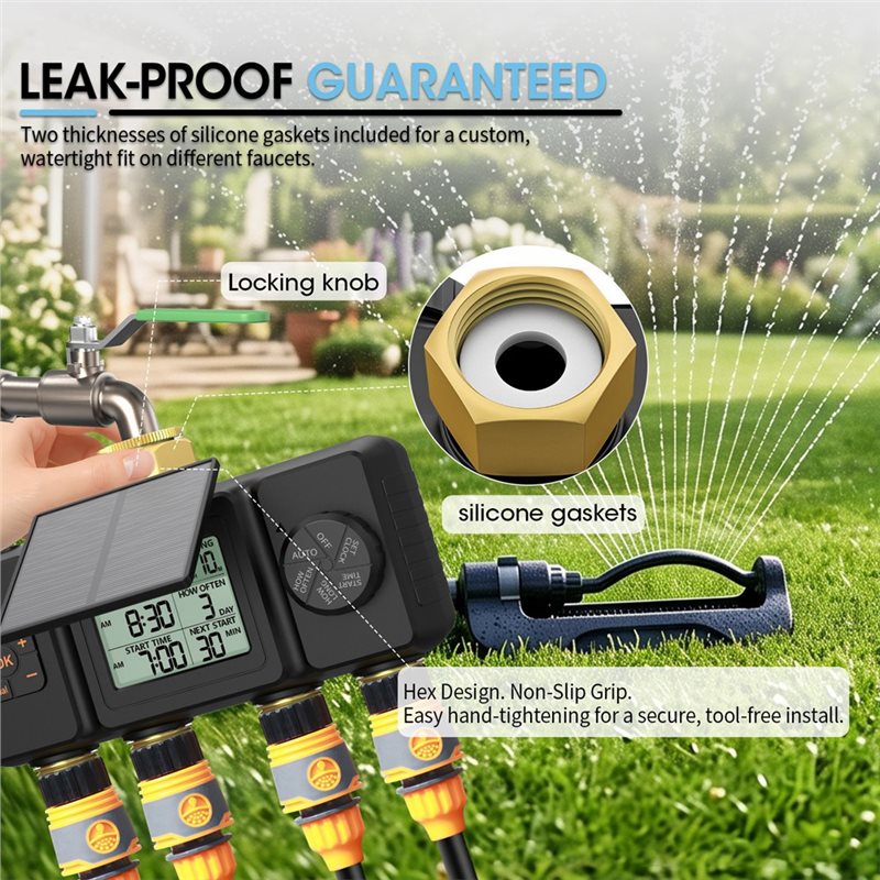 VELIF-BSP3/4 ตัวตั้งเวลาการรดน - Power Zone Outdoor Timer บทวิจารณ์และราคา