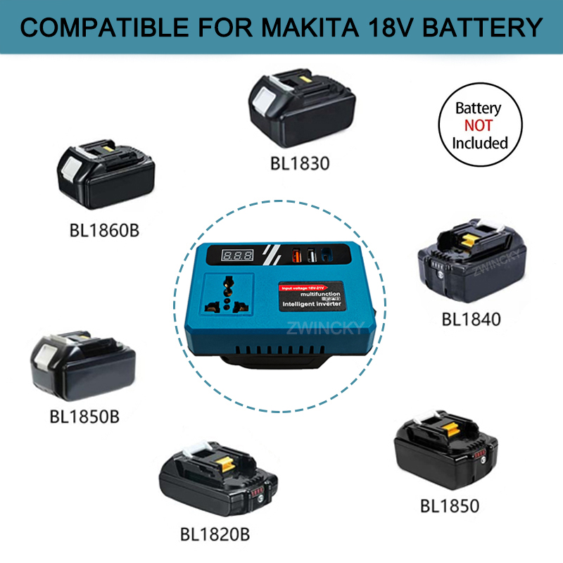 อินเวอร์เตอร์แปลงไฟ DC 18V เป็ - Outdoor Power Usa บทวิจารณ์และราคา