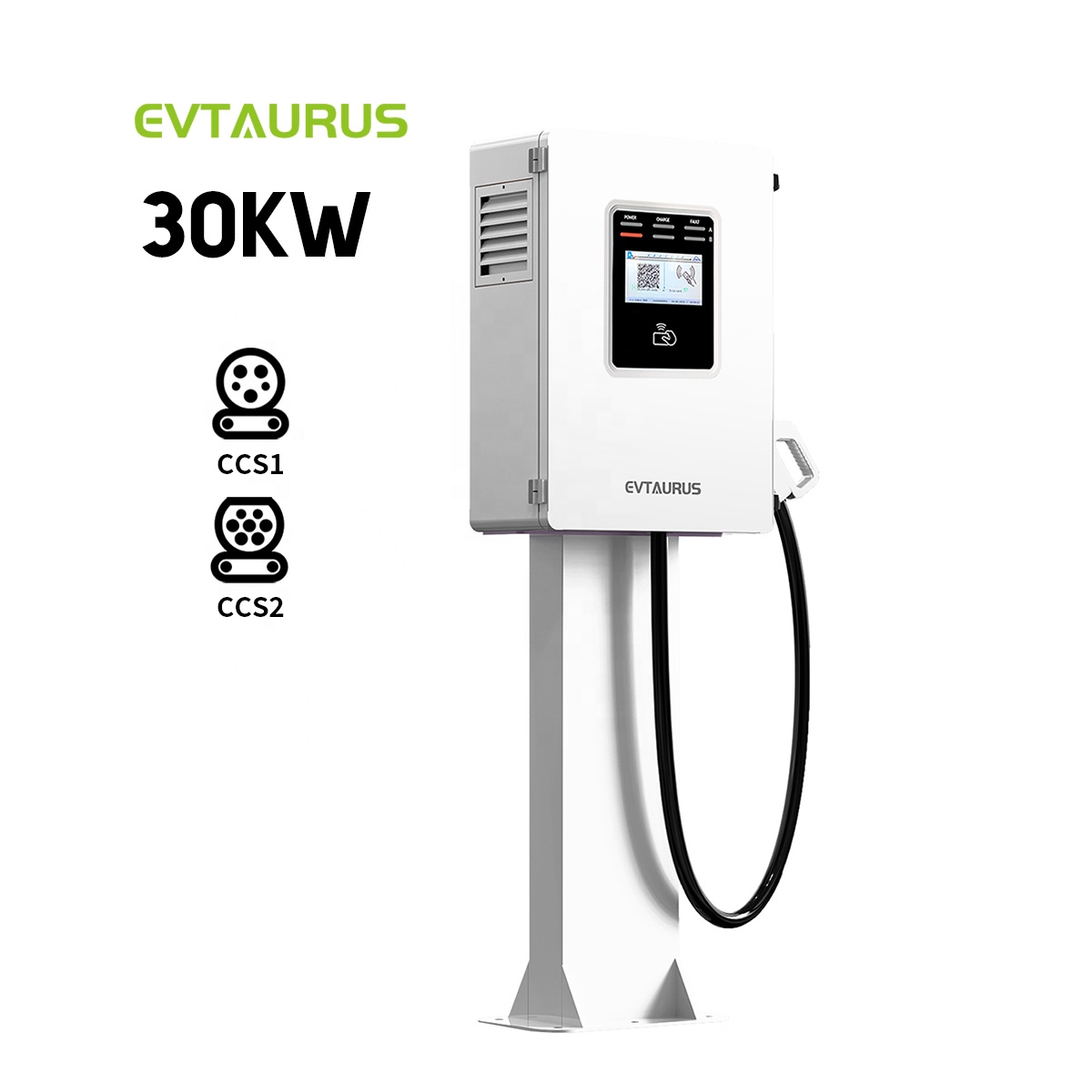 สถานีชาร์จ EVTAURUS 30KW CCS2  - Outdoor Power Station บทวิจารณ์และราคา
