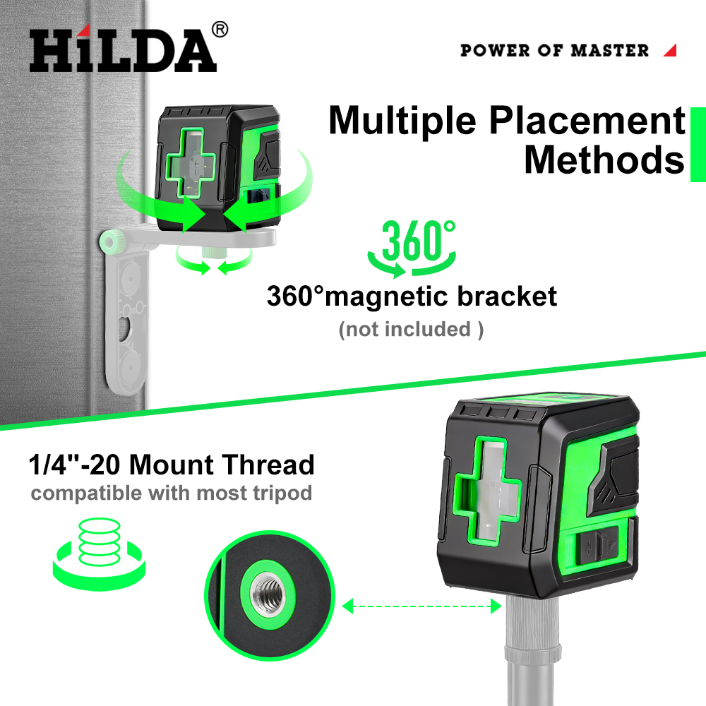 เครื่องวัดระดับเลเซอร์ HILDA 2 - Outdoor Power Line บทวิจารณ์และราคา