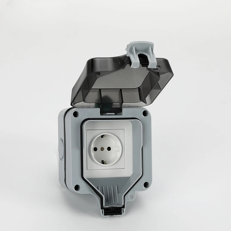EU KR ผนังกลางแจ้งซ็อกเก็ตกันน - Outdoor Power Usa บทวิจารณ์และราคา