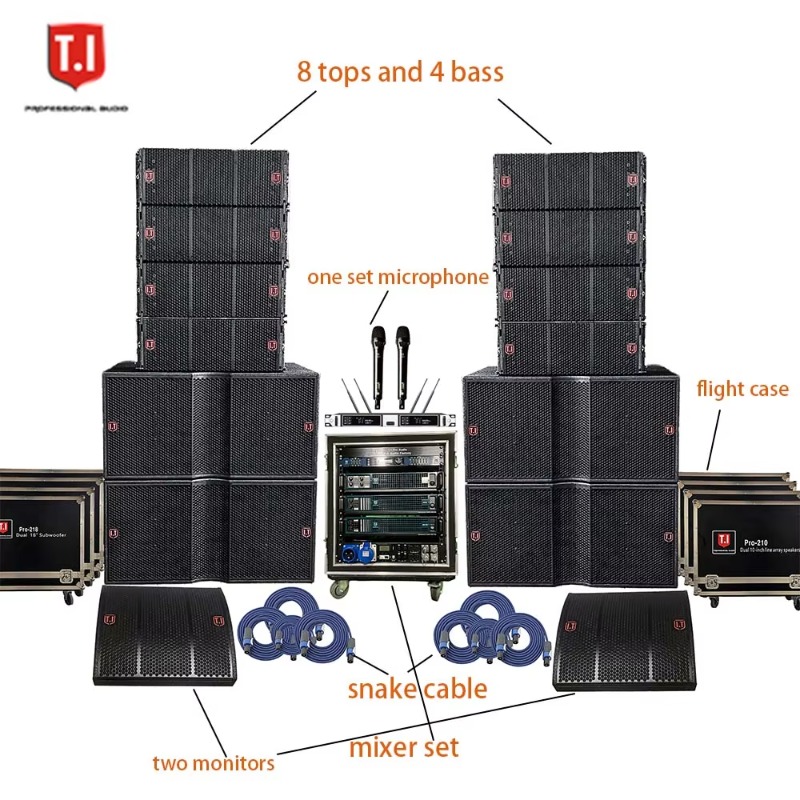 ลำโพงไลน์อาร์เรย์แบบพาสซีฟกันน - Outdoor Power Line บทวิจารณ์และราคา