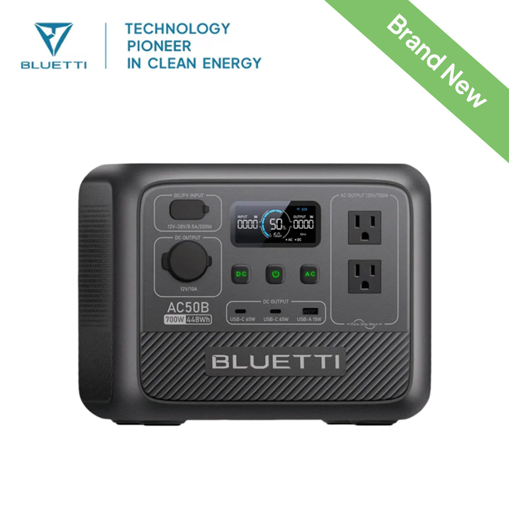 สถานีไฟฟ้าพกพา BLUETTI AC50B 7 - Outdoor Power Usa บทวิจารณ์และราคา