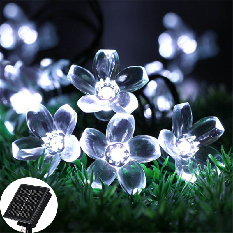 มาลัยดอกไม้พลังงานแสงอาทิตย์ขน - Outdoor Power For Christmas Lights บทวิจารณ์และราคา