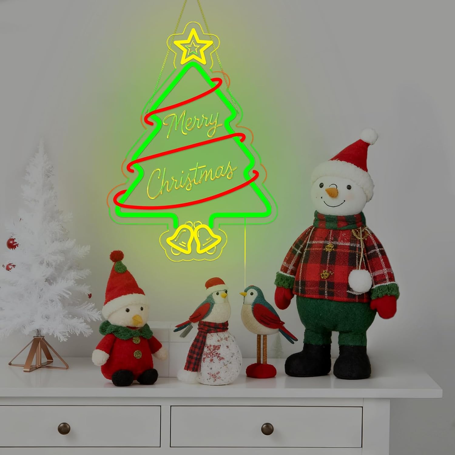 ป้ายไฟนีออนต้นคริสต์มาส ใช้พลั - Outdoor Power For Christmas Lights บทวิจารณ์และราคา