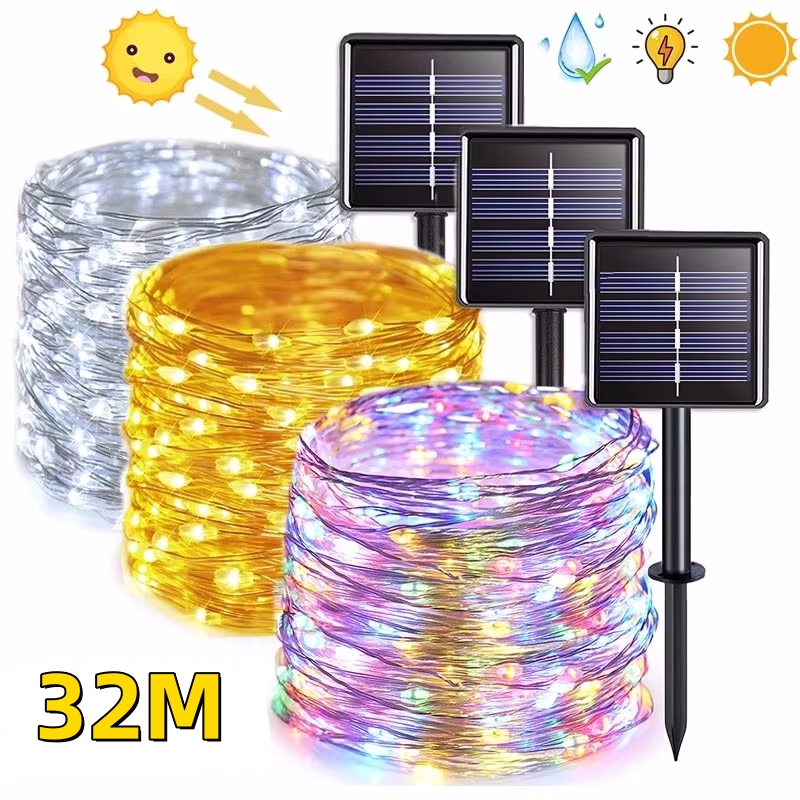 32M 300Leds กันน้ํากลางแจ้งไฟ  - Outdoor Power For Christmas Lights บทวิจารณ์และราคา