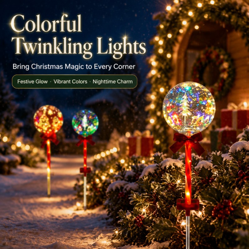 โคมไฟ LED รูปทรงลูกบอลคริสต์มา - Outdoor Power For Christmas Lights บทวิจารณ์และราคา