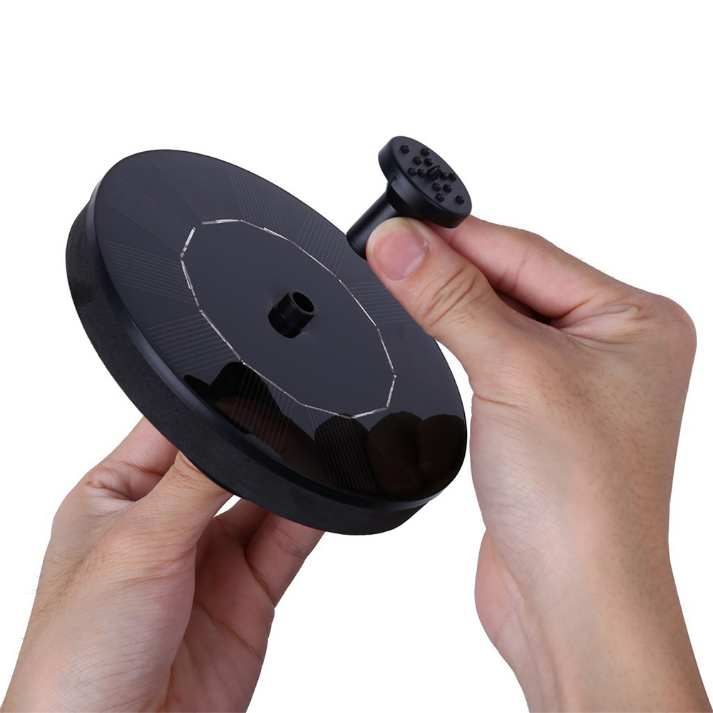 น้ำพุน้ำตก มินิโซลาร์น้ำพุ สระ - Outdoor Power Source บทวิจารณ์และราคา