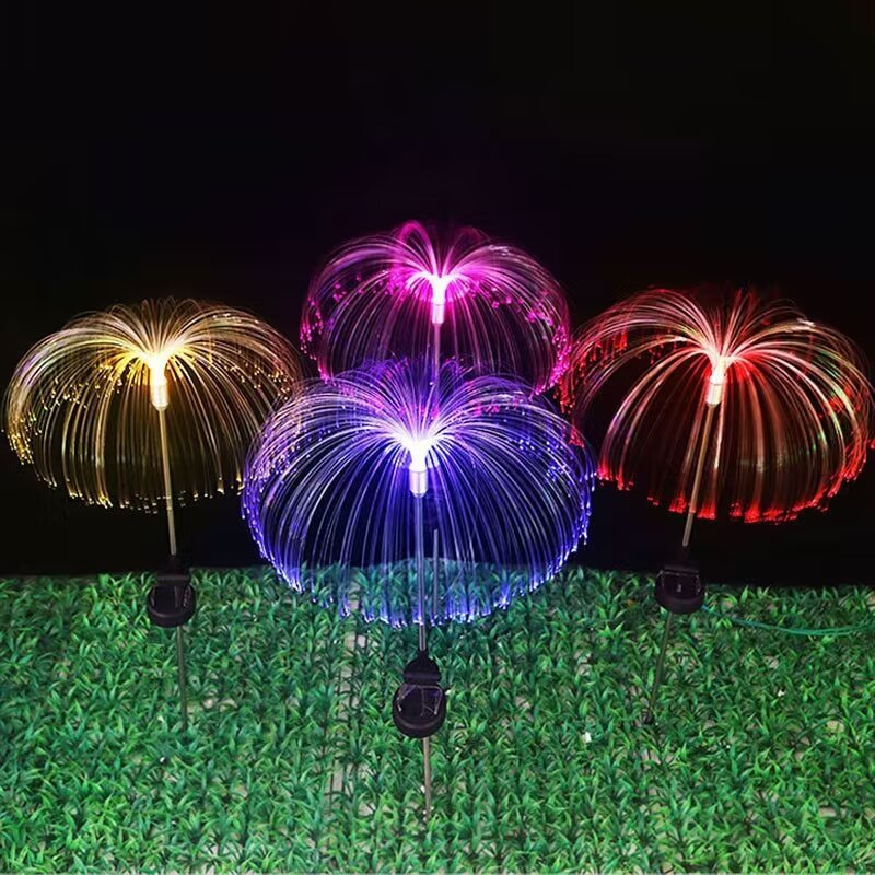 ไฟสวนรูปแมงกะพรุน LED พลังงานแ - Outdoor Power For Christmas Lights บทวิจารณ์และราคา